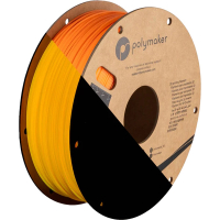 Polymaker PolyLite Luminous PLA Orange filament 1.75 mm 1 kg PA02090 DFP14398