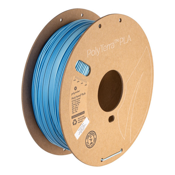 Polymaker PolyTerra Dual PLA filament 1.75 mm Glacier (Ice-Blue) 1 kg PA04016 DFP14387 - 2