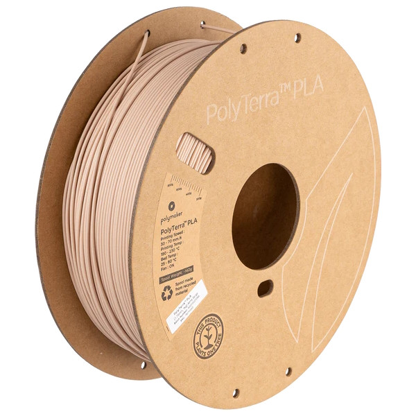 Polymaker PolyTerra PLA filament 1.75 mm Army Beige 1 kg 70980 DFP14351 - 1