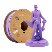 Polymaker PolyTerra lavendar PLA filament 2.85mm, 1kg 70853 DFP14167