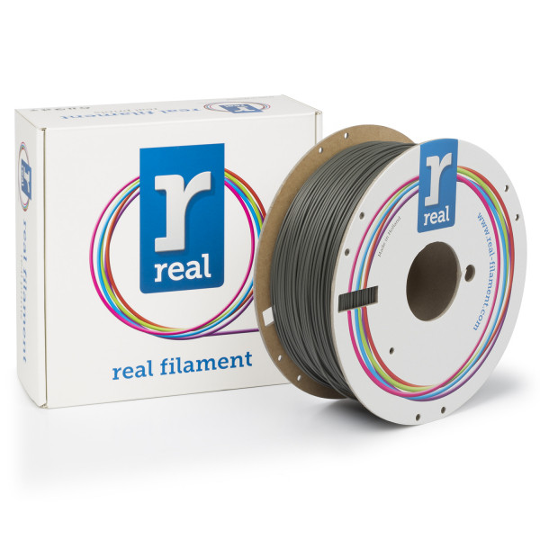 REAL filament Shadow Gray 1.75 mm PLA Mat 1 kg  DFP02365 - 1