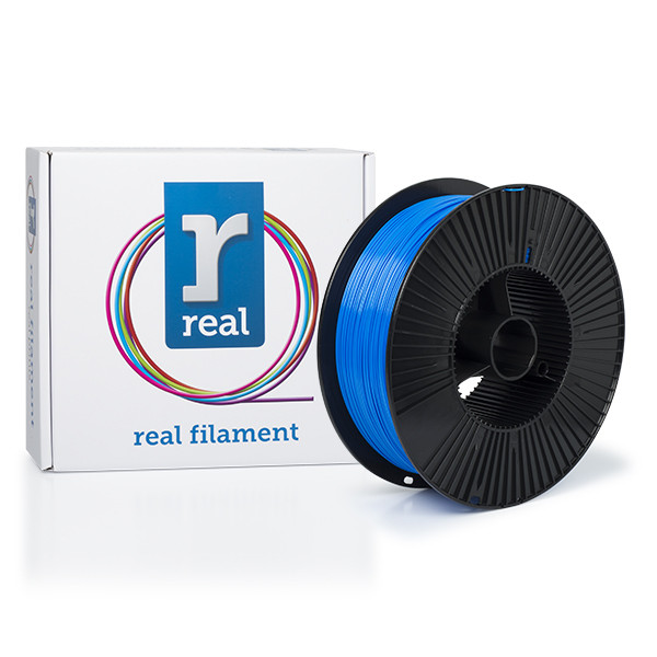 REAL filament blue 1.75mm PETG 3kg  DFP02224 - 1