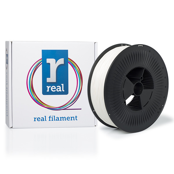 REAL filament white 1.75 mm PLA 5 kg  DFP02289 - 1