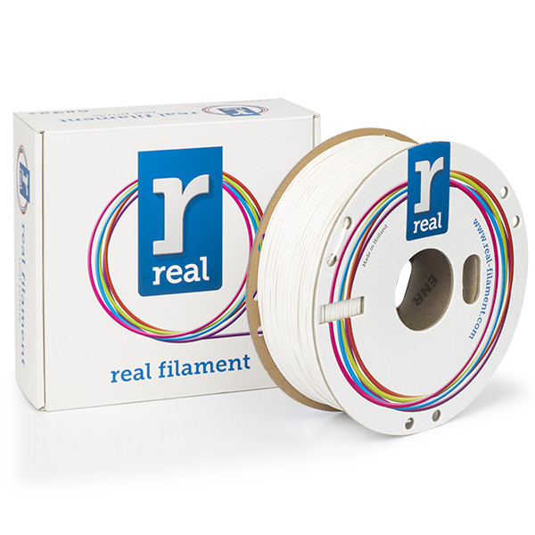 REAL filament white 1.75mm PLA Matte 1kg  DFP02246 - 1