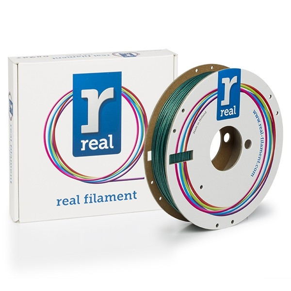 REAL sparkle emerald green PLA filament 1.75mm, 0.5kg DFP02102 DFP02102 - 1