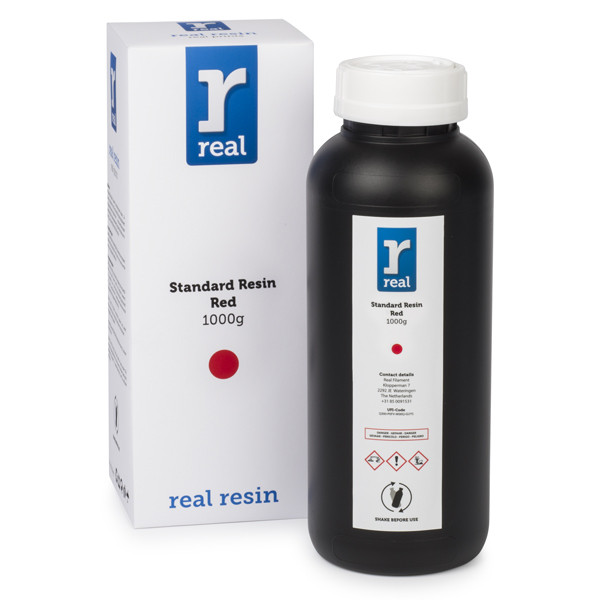 Real red standard resin, 1kg RLRSTR10 DAR00919 - 1