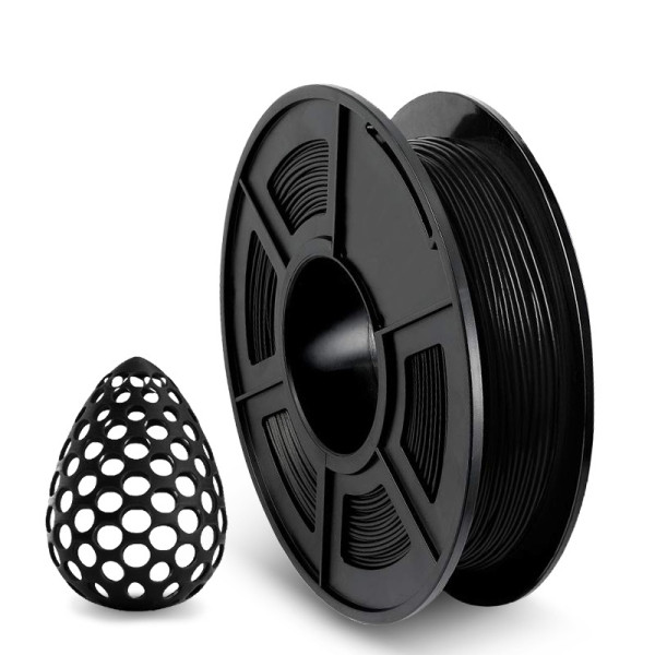 SUNLU TPU Flexible 1.75mm black filament 0.5kg  DFP16025 - 1