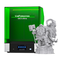 Uniformation GK3 Ultra 16K 3D printer  DKI00289