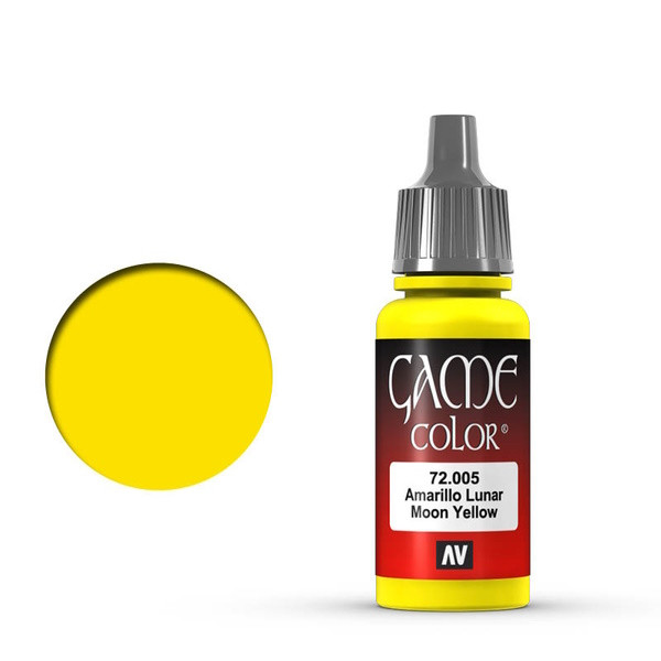 Vallejo moon yellow acrylic paint, 17ml 72005 DAR01064 - 1