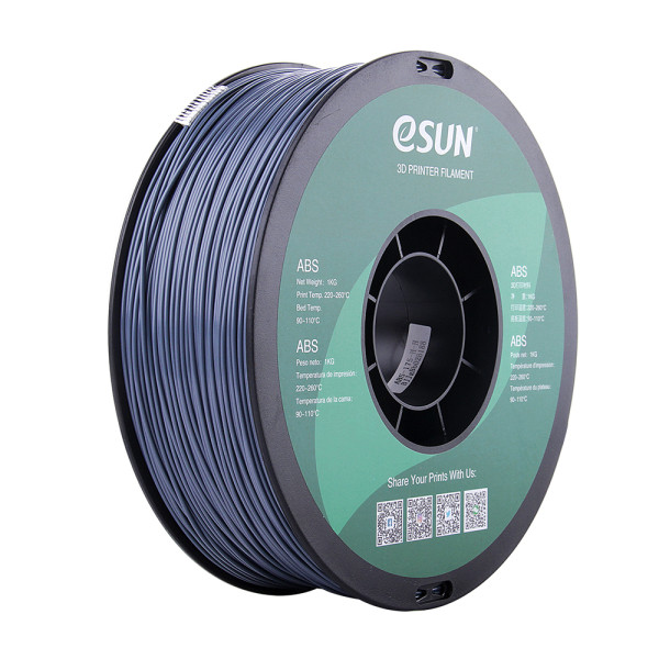 eSun ABS filament 1.75 mm Grey 1kg  DFE20002 - 1