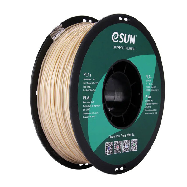 eSun PLA+ filament 1.75 mm Bone White 1 kg  DFE20284 - 1