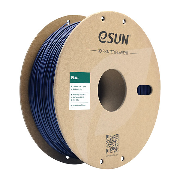 eSun PLA+ filament 1.75 mm Dark Blue 1 kg  DFE20274 - 1