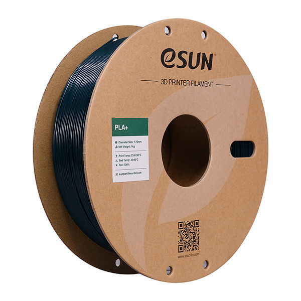 eSun PLA+ filament 1.75mm Green 1kg PLA175G1 DFE20095 - 1