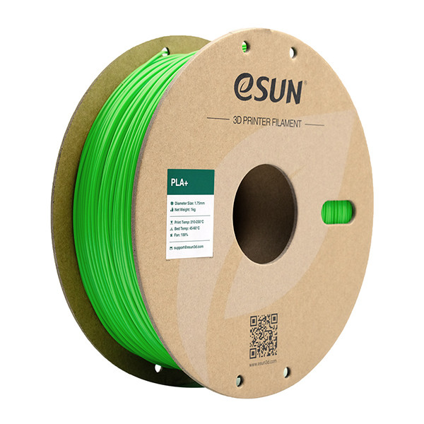 eSun PLA+ filament 1.75mm Nuclear green 1kg PLA175V1 DFE20098 - 1