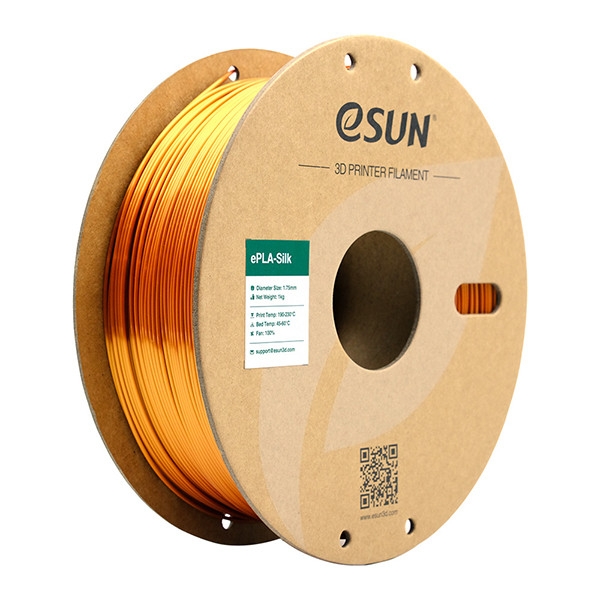 eSun eSilk copper PLA filament 1.75mm, 1kg  DFE20193 - 1